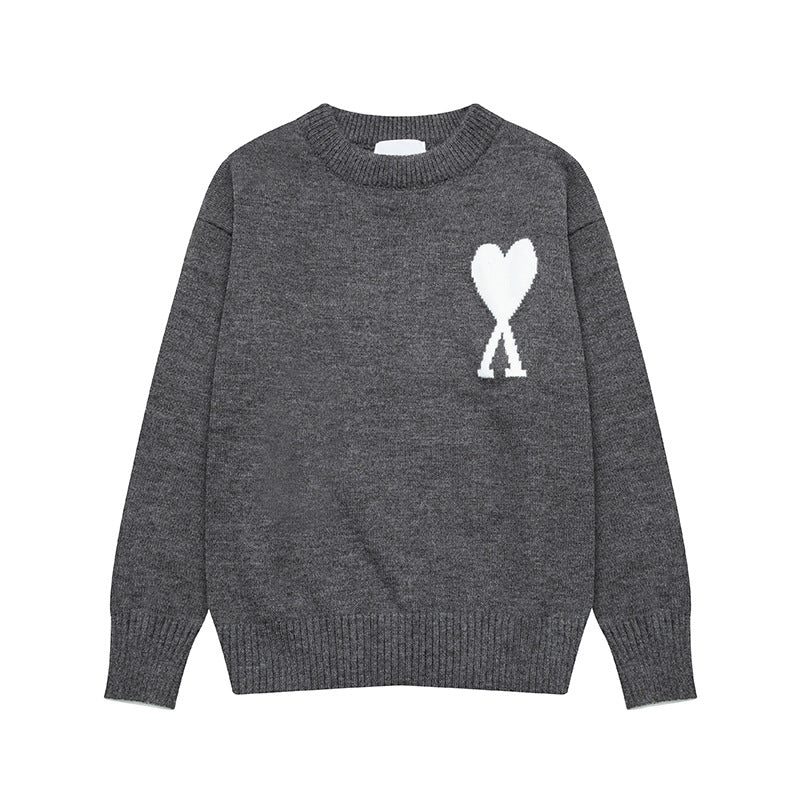 ✅ Heidi-Mode | Herzbestickter Damenpullover
