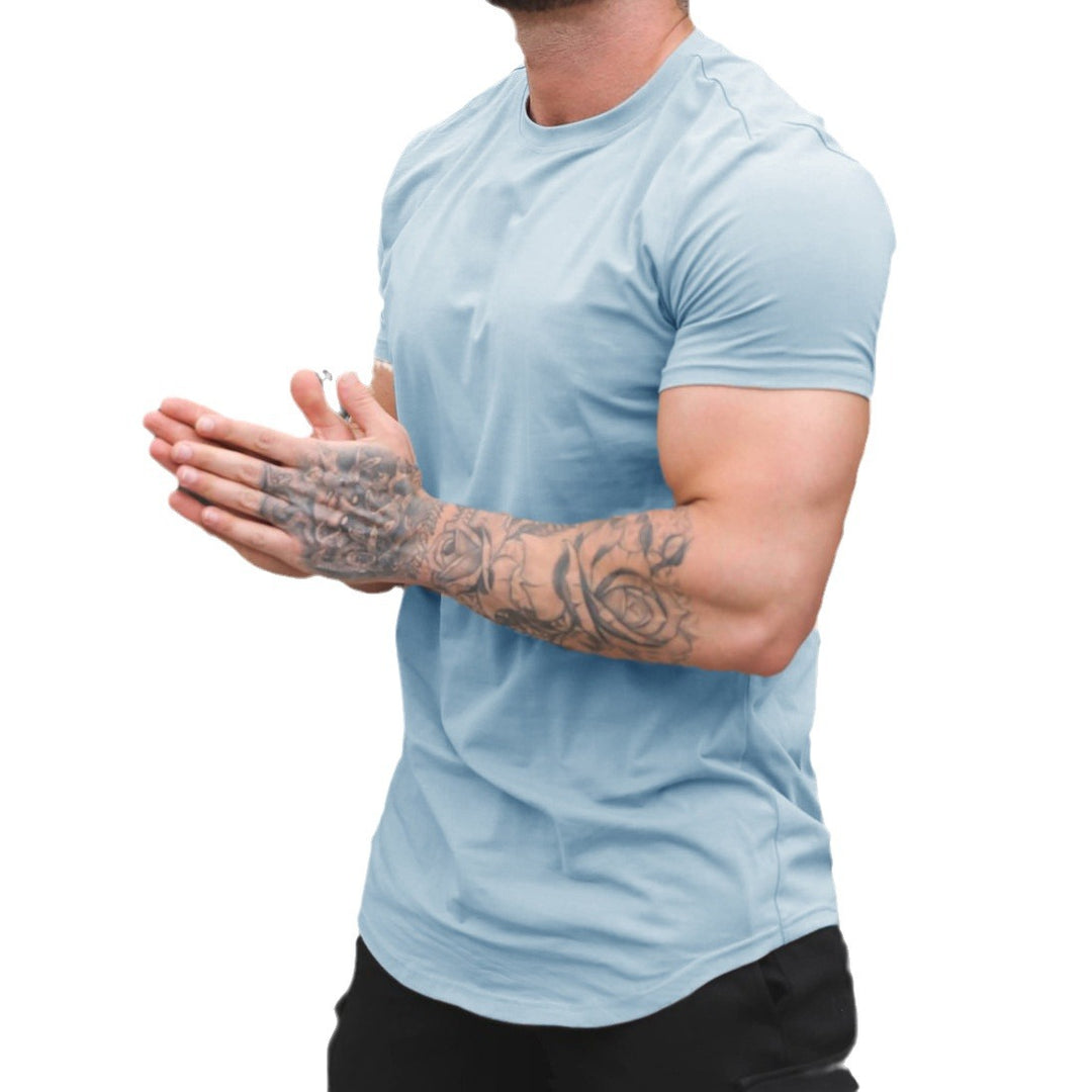 Herren Komfortables Fitness T-Shirt Heidi-Mode