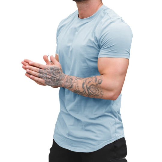 Herren Komfortables Fitness T-Shirt Heidi-Mode