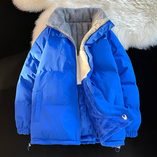 Damen Daunenjacke mit weichem Innenfutter und hohem Kragen Heidi-Mode