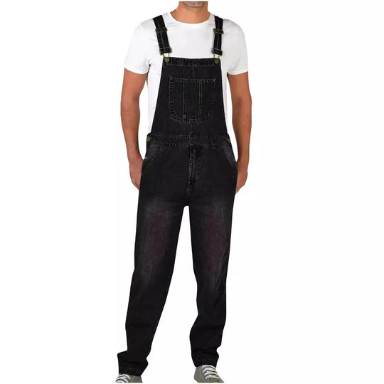 Herren Lässige Latzhose Heidi-Mode