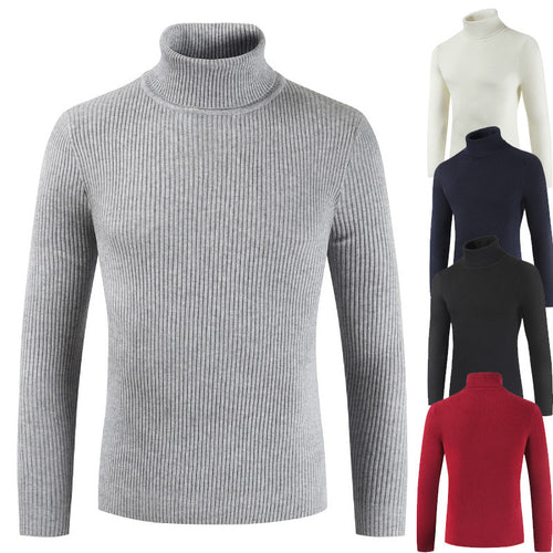 Damen Rollkragenpullover aus gehäkeltem Strick Heidi-Mode