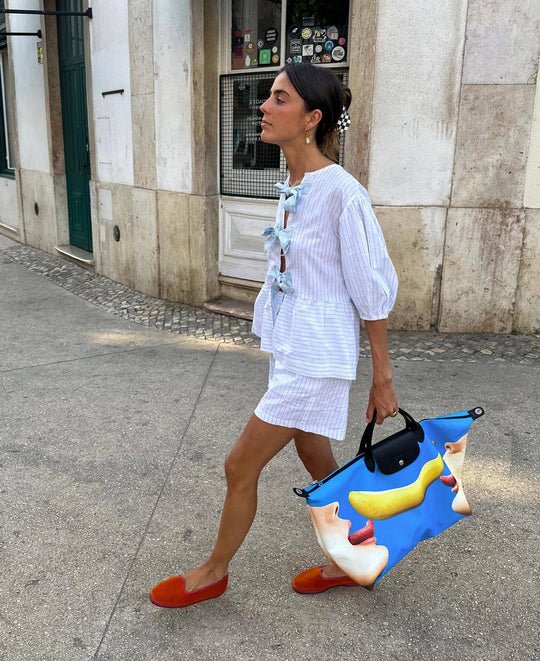 Damen Kurzarm Bluse mit trendigen Puffärmeln Heidi-Mode