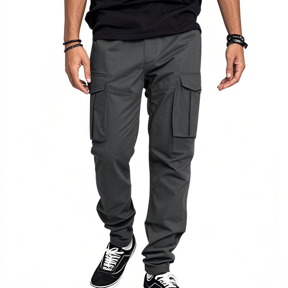 Herren Cargo-Hose mit vielseitigen Taschen und flexiblem Schnitt Heidi-Mode