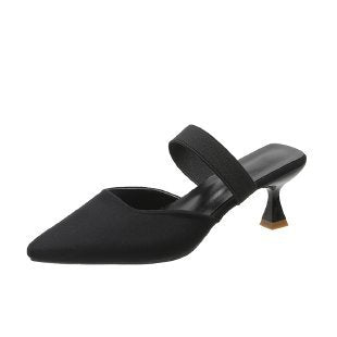 Damen Slingback-Pumps mit elegantem spitzem Design und komfortablem Fersenriemen Heidi-Mode