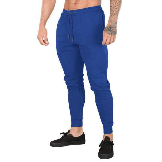 Herren Sportliche Jogginghose mit elastischem Bund und praktischen Reißverschlusstaschen Heidi-Mode