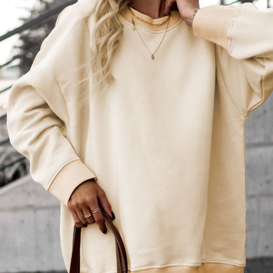 Damen Oversized Sweatshirt Heidi-Mode