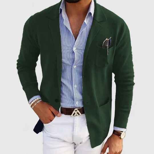 Herren eleganter Strickblazer Heidi-Mode