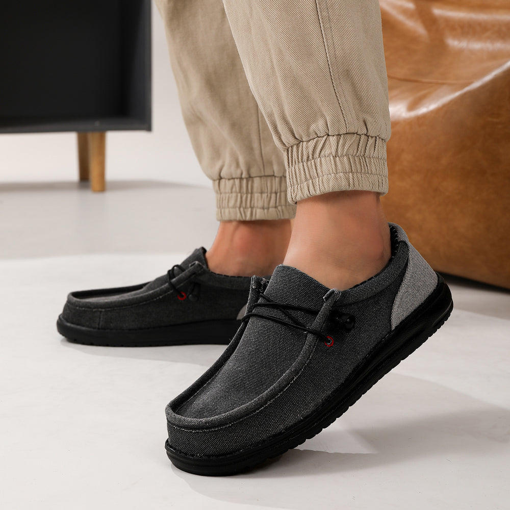 Herren Freizeit Slipper Deck Schuhe Heidi-Mode
