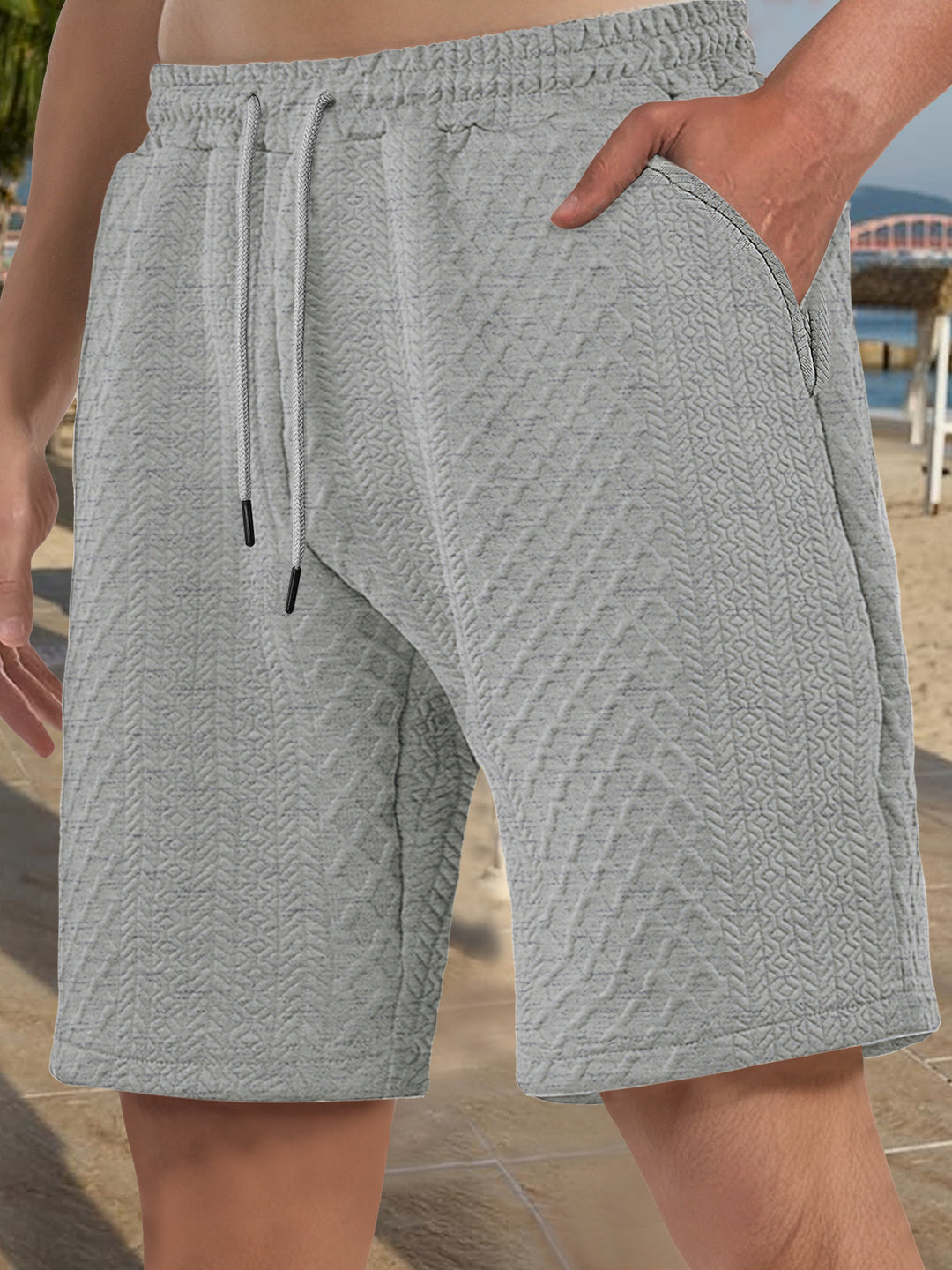 Herren Sportliche Freizeithosen mit innovativem Strukturdesign Heidi-Mode