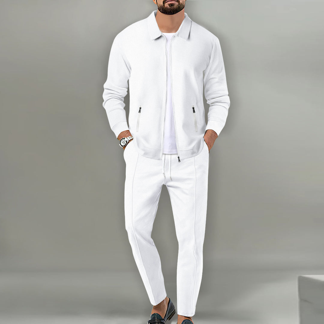 Herren sportliches Freizeit-Set mit leichtem Material und modernem Schnitt Heidi-Mode