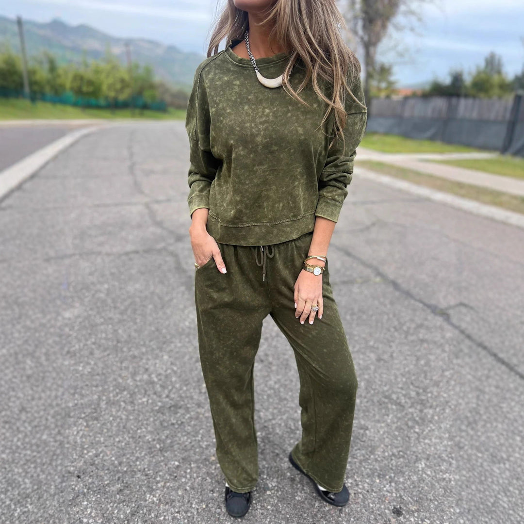 Damen Hochwertiges und gemütliches Sweatsuit Heidi-Mode