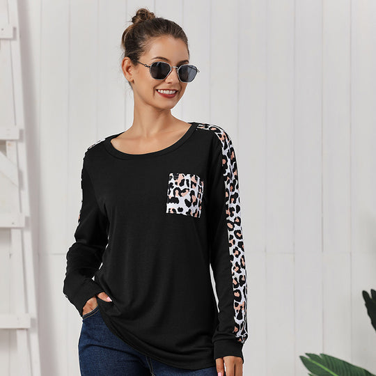 Damen Trendiges Sweatshirt Heidi-Mode