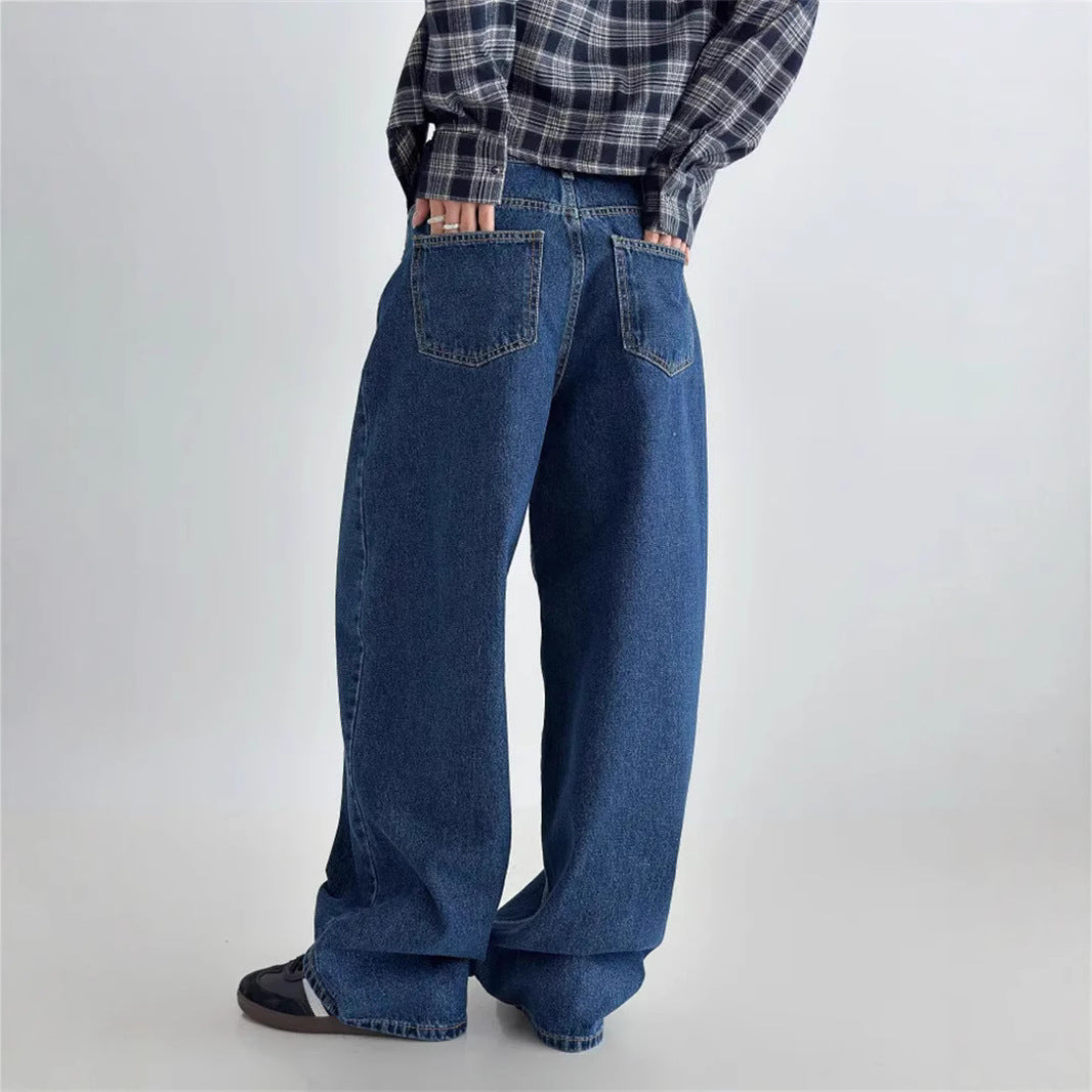Damen Hochtaillierte Baggy-Jeans Heidi-Mode