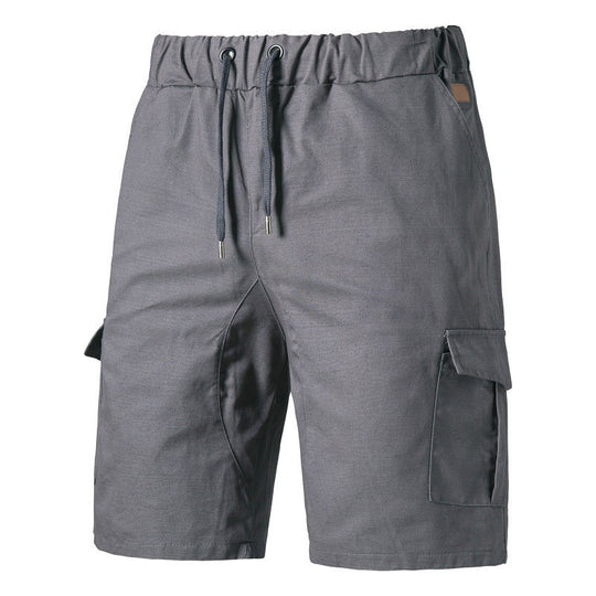 Herren Cargo-Shorts mit elastischem Bund und praktischen Taschen Heidi-Mode