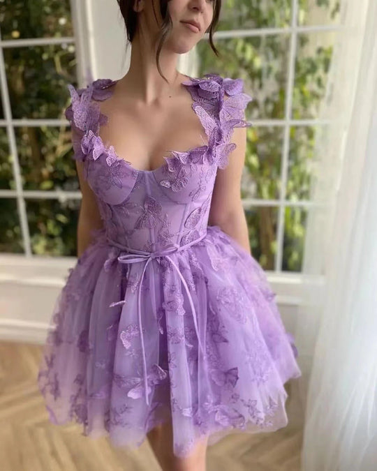 Heidi-Mode | Chic Schlitz Braut Party Strand Kleid