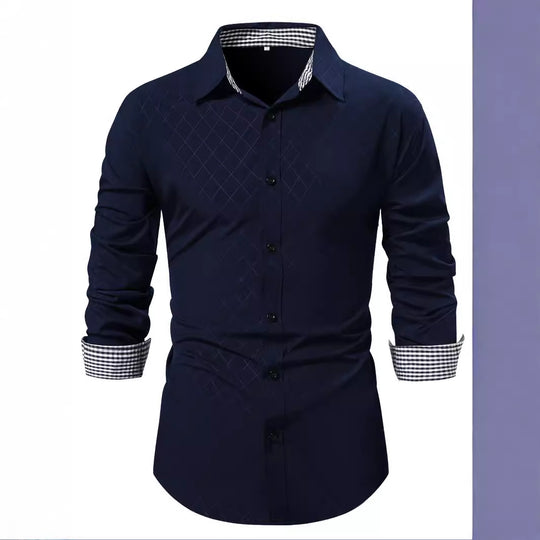 Herren Langarmhemd Heidi-Mode