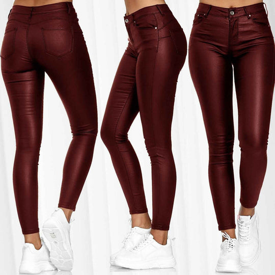 Heidi-Mode | Elastische Hohe Taille Knöchellange Leggings