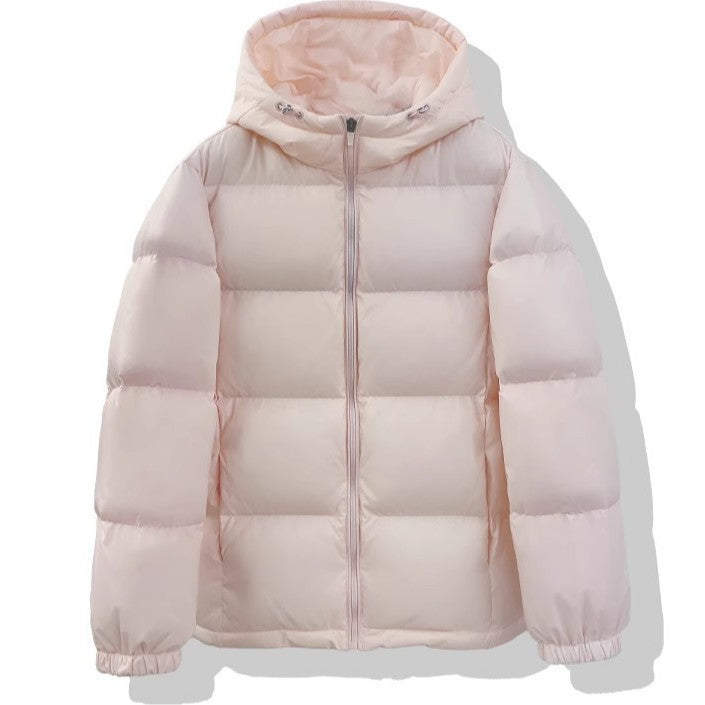 Damen Wattierte Pufferjacke mit Kapuze und isolierender Füllung Heidi-Mode