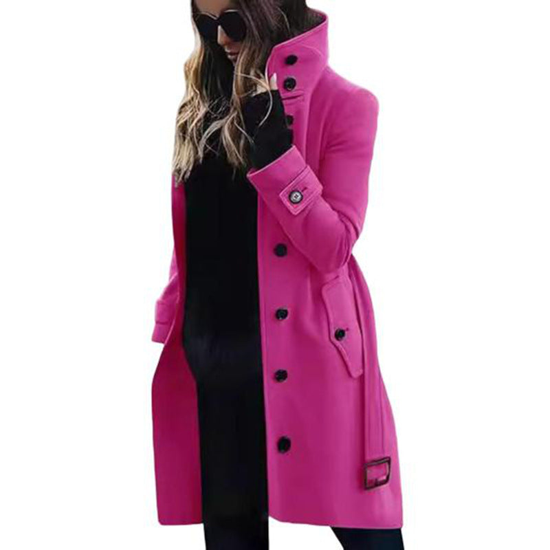 Damen eleganter und bequemer Trenchcoat Heidi-Mode