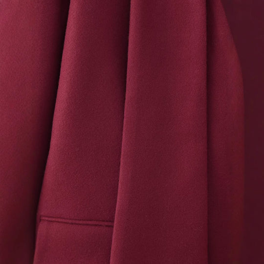 Damen elegante Blazerjacke mit schickem Schal Heidi-Mode