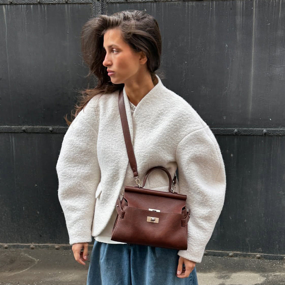 Damen Chic Oversized Blazerjacke Heidi-Mode