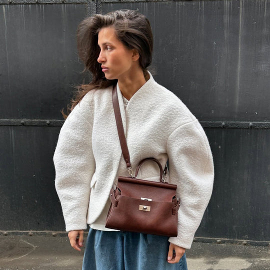 Damen Chic Oversized Blazerjacke Heidi-Mode