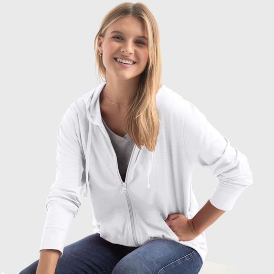 Damen Kapuzenjacke aus atmungsaktivem Material Heidi-Mode