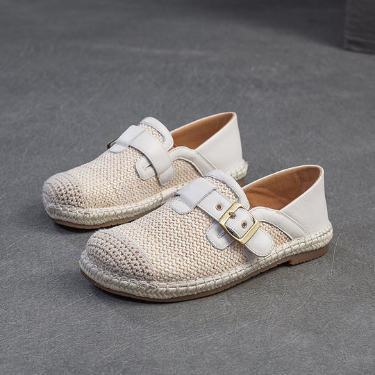 Damen Pantoletten mit innovativem Riemendesign und flexibler Sohle Heidi-Mode