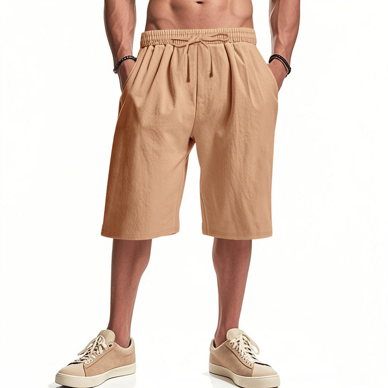 Herren bequeme Cargo-Shorts mit elastischem Bund und großzügigen Taschen Heidi-Mode