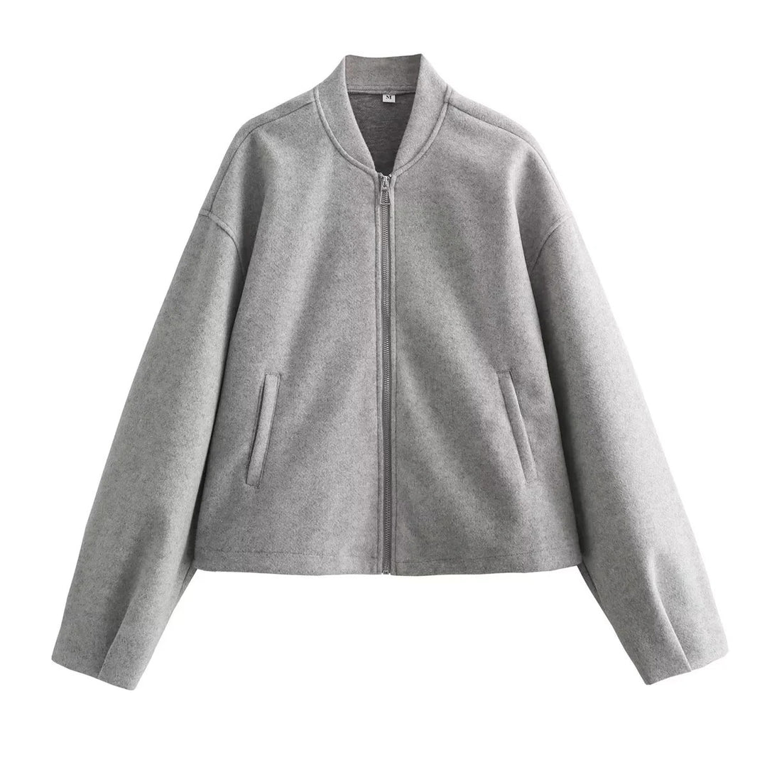Damen lässige Steppjacke mit modernem Schnitt und praktischen Taschen Heidi-Mode