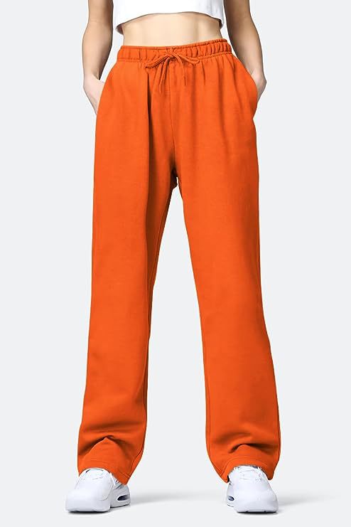 Damen bequeme Sporthose mit elastischem Bund und praktischen Taschen Heidi-Mode