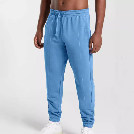 Herren Sportliche Jogginghose mit elastischem Bund und seitlichen Taschen Heidi-Mode