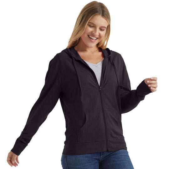 Damen Kapuzenjacke aus atmungsaktivem Material Heidi-Mode