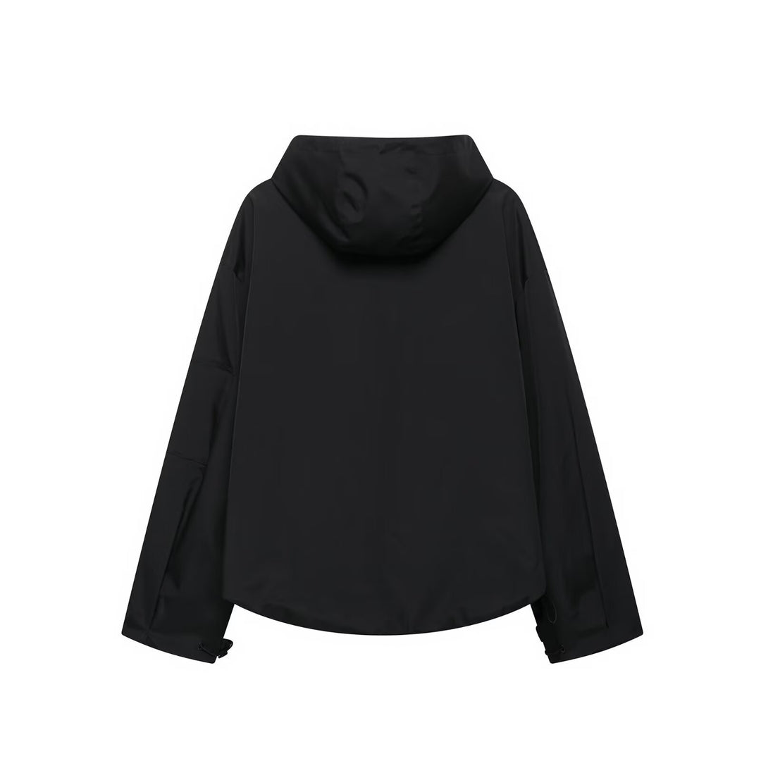 Damen leichte Anorakjacke mit praktischen Taschen Heidi-Mode