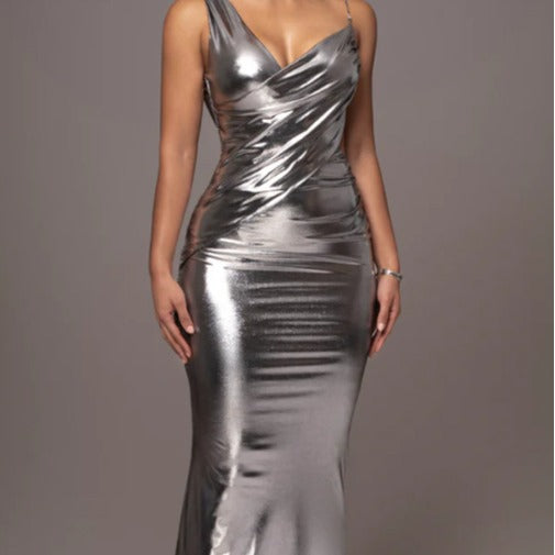 Heidi-Mode | Rückenfreies Slim Abendkleid