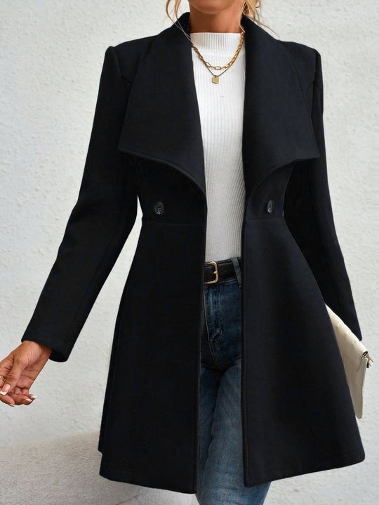 Damen Trendige Finelapel-Manteljacke Heidi-Mode