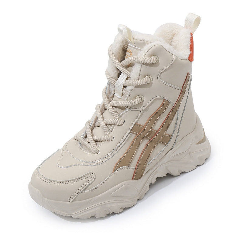 Damen Plüschgefütterte Winter Sneakers Heidi-Mode