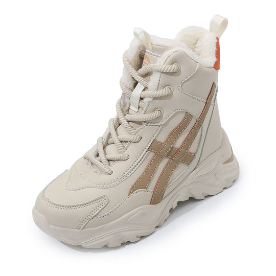 Damen Plüschgefütterte Winter Sneakers Heidi-Mode