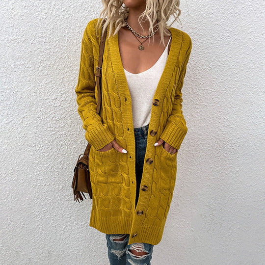 Heidi-Mode | Lang Damesvest Casual En Comfortabel