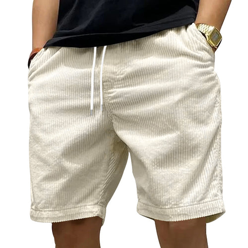 Herren bequeme Freizeithose aus strukturiertem Cordstoff Heidi-Mode