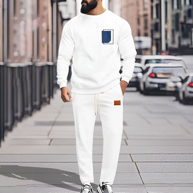 Herren Bequemer Freizeitanzug mit modischem Design und praktischen Taschen Heidi-Mode