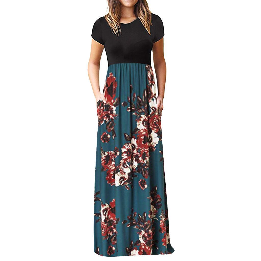 Heidi-Mode | Auffälliger Langer Rock Hot Sale Farbe Kleid