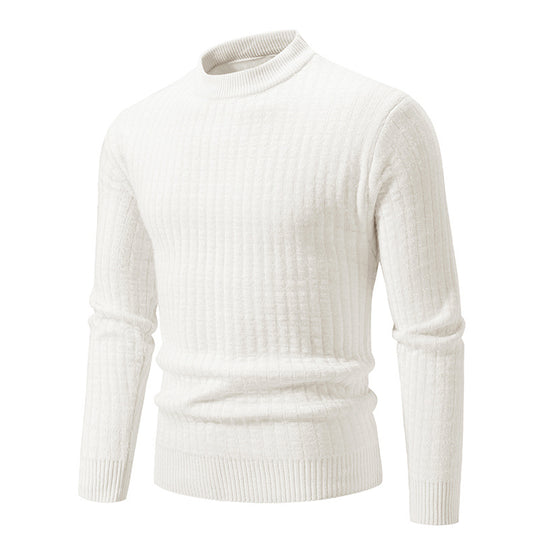 Herren Feinstrickpullover mit strukturiertem Design Heidi-Mode