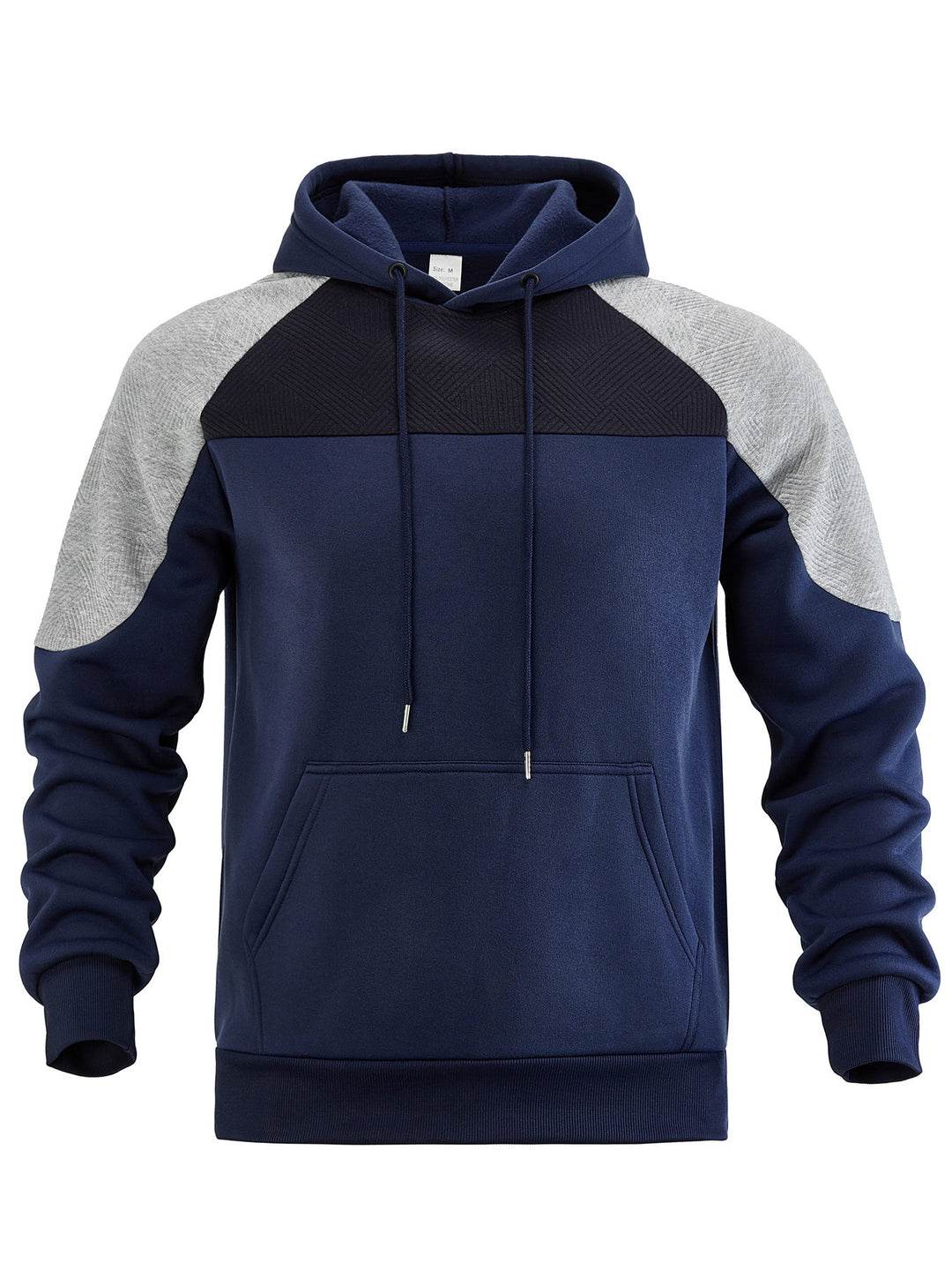 Herren Kapuzensweater mit ergonomischem Schnitt und strukturiertem Obermaterial Heidi-Mode