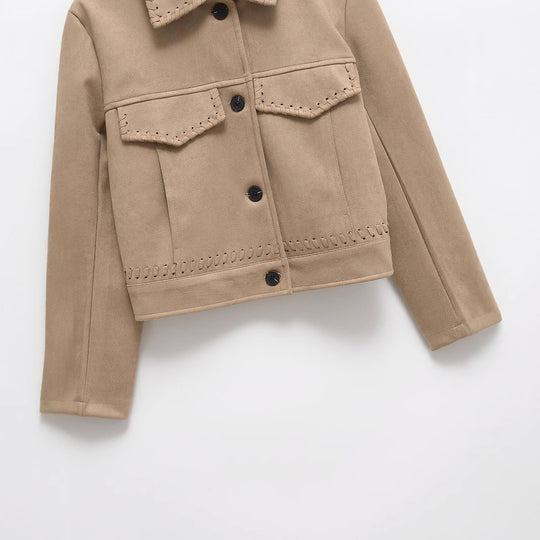 Damen modische Kurzjacke Heidi-Mode