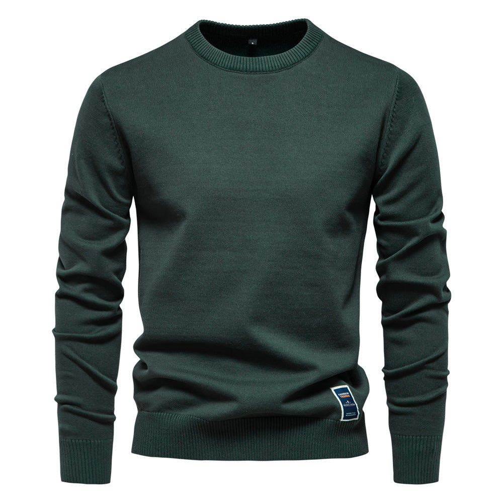Herren Strickpullover aus hochwertiger Baumwollmischung mit angenehmer Passform Heidi-Mode