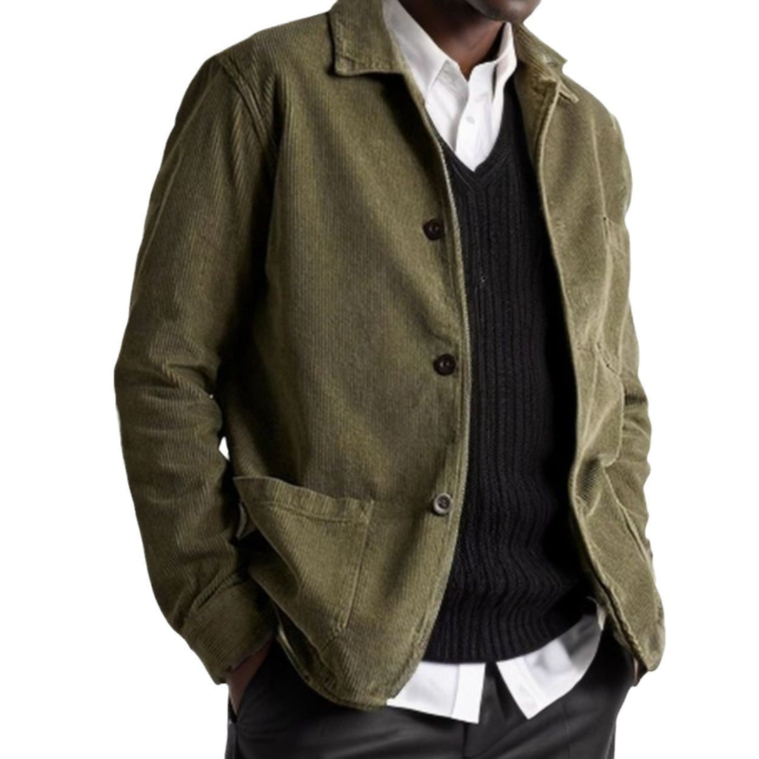 Damen lässige Kordjacke Heidi-Mode