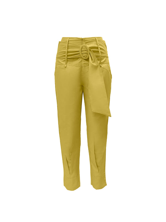 Damen Modische Culotte mit eleganter Schleifenoption Heidi-Mode