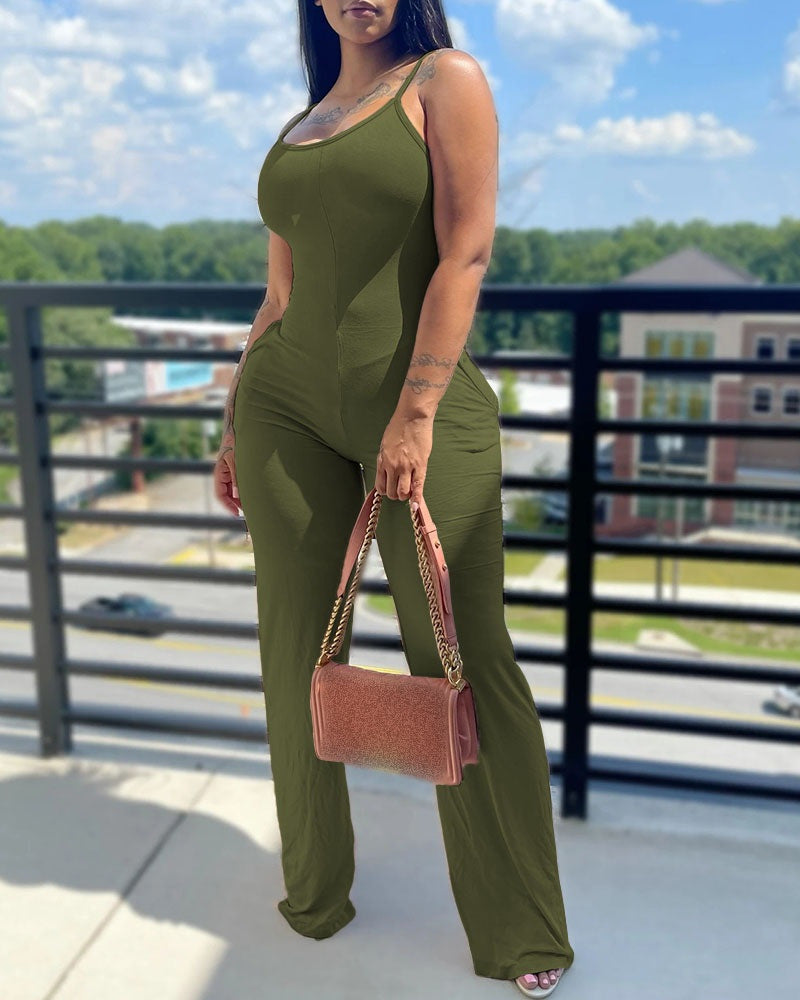 Damen Jumpsuit im modernen Streifenlook Heidi-Mode